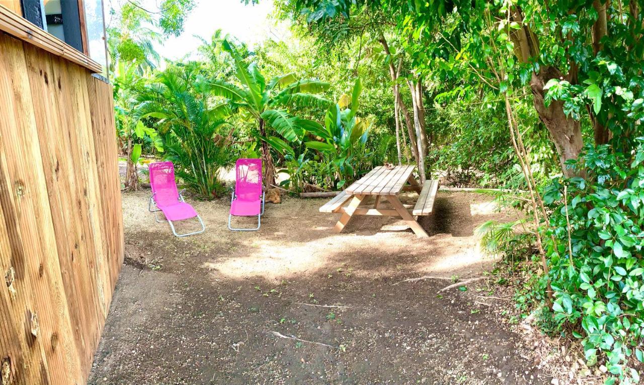 Lodge Colibris Piscine Privee Vue Panoramique Mer Et Montagne Pelee , 500 M Plage Dans Un Parc , Calme Assure Ideal Pour Decouvrir Le Nord Caraibes Le Carbet Luaran gambar
